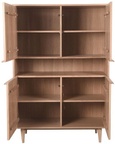 Hoge kast Naturel ME-70.014 Jule B110 x D49 x H158 cm