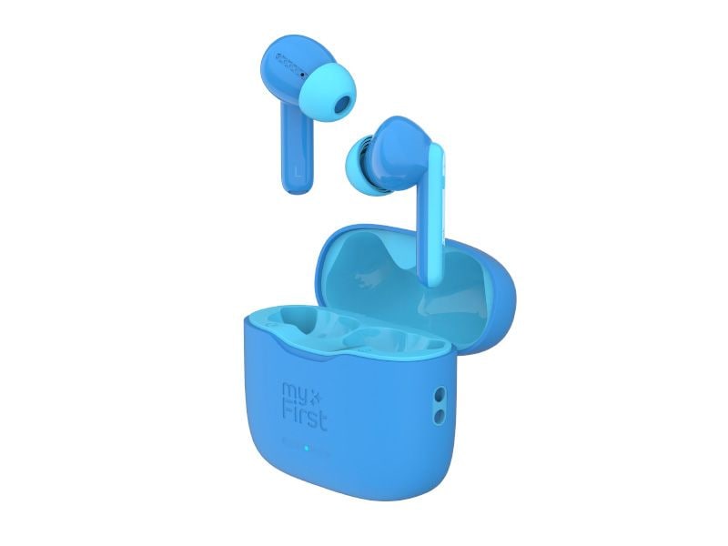 myFirst Kinderkopfhörer CareBuds Blau Kindersichere Ohrhörer