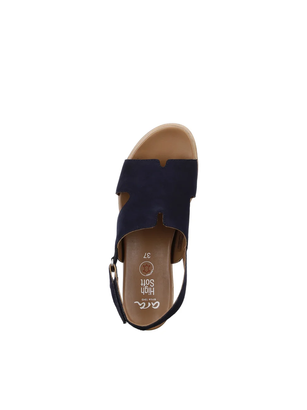 Keilsandale Valencia blau