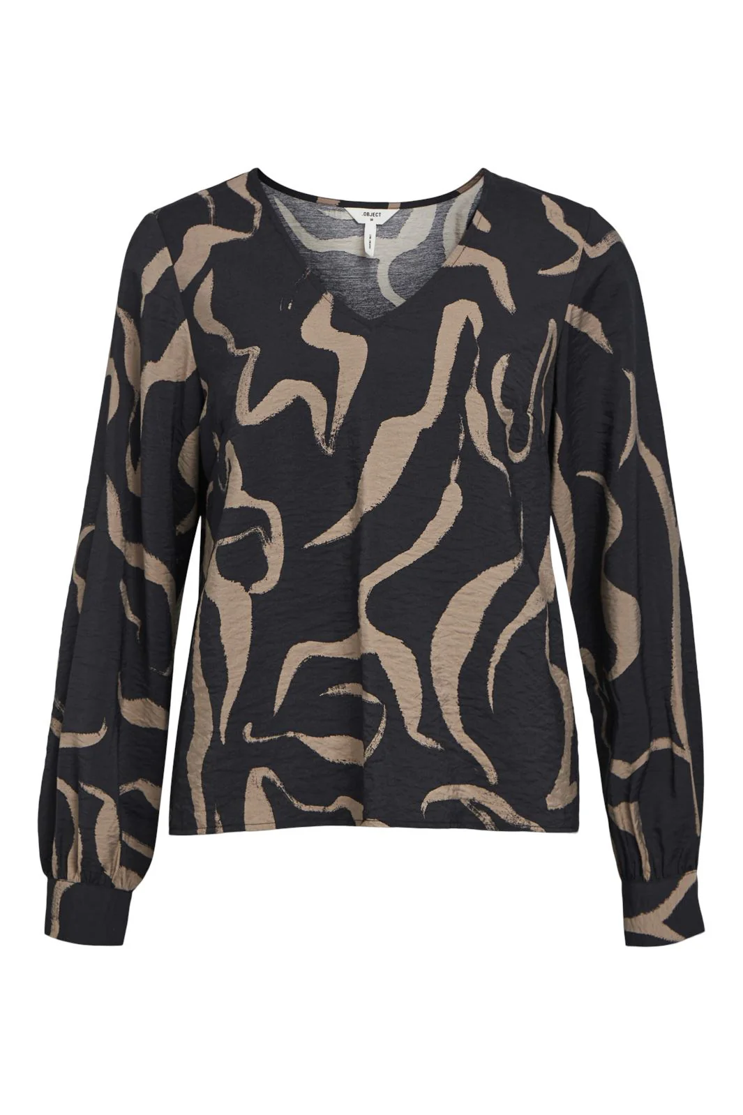 Object Objjacira L/S V-Neck Top