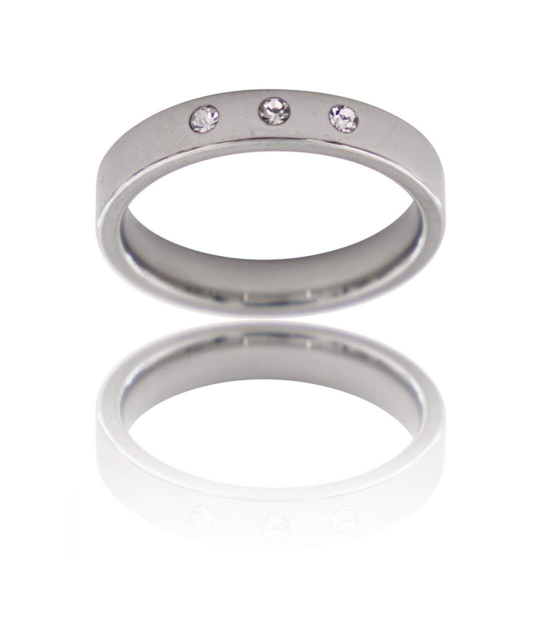 Bague Anneau Femme Acier ADICI
