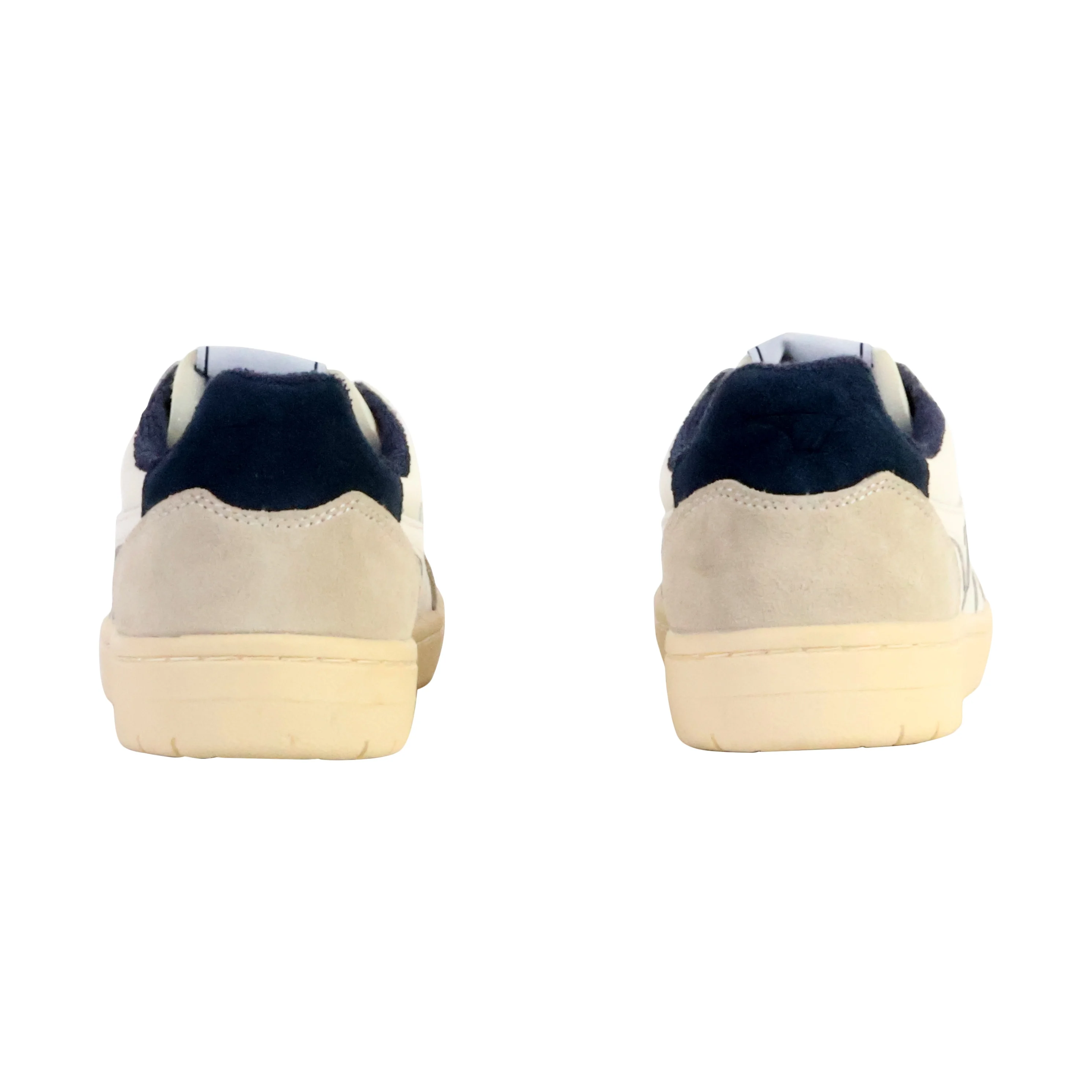 Baskets basses suede | Blanc