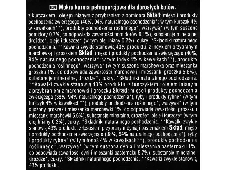 SHEBA Nature's mix smagsvarianter i sauce katteposer40x85g