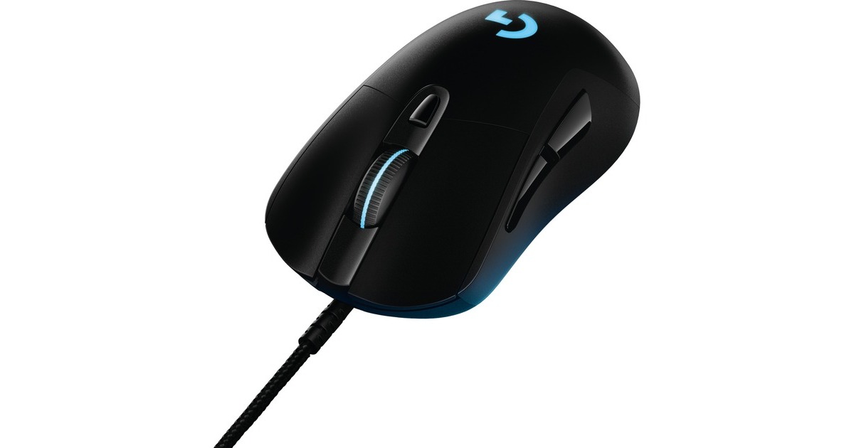 LogitechG403 HERO Gaming Mouse  (Zwart, 100 - 25.600 dpi, RGB leds)