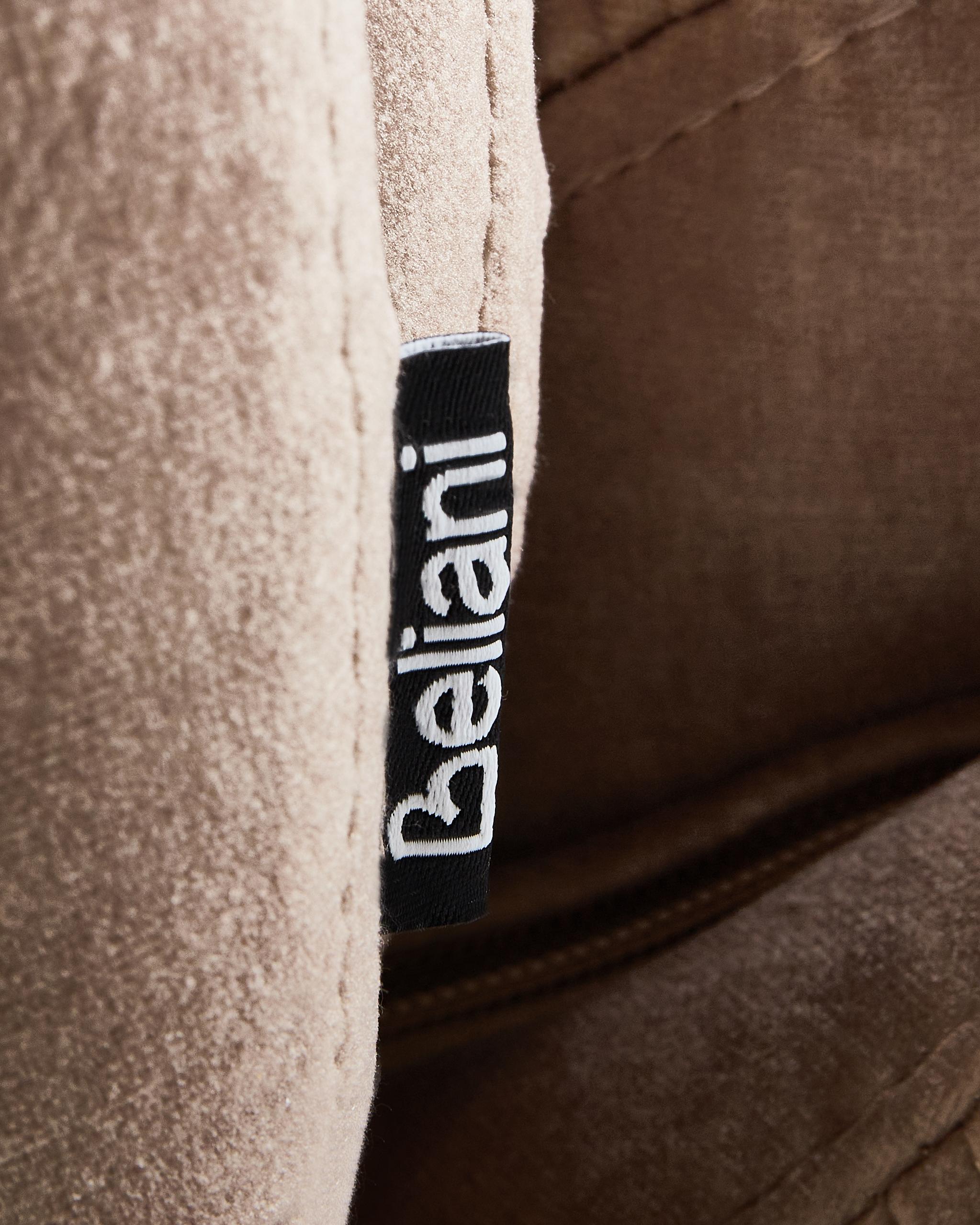 Draaifauteuil NOLVIK Fluweel Zandbeige