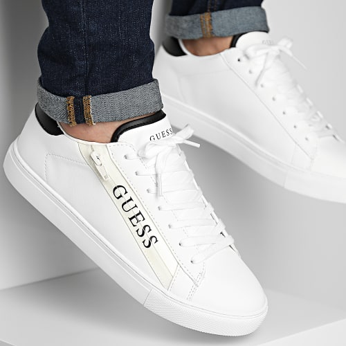Baskets FM7TIKELE12 Black White