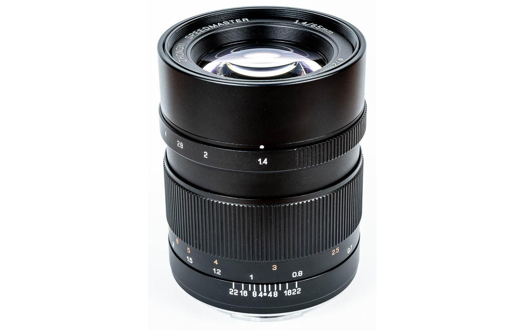 Festbrennweite Speedmaster 65mm F/1.4 – Fujifilm G-Mount<br>Objektiv mit heller F/1.4 Blende