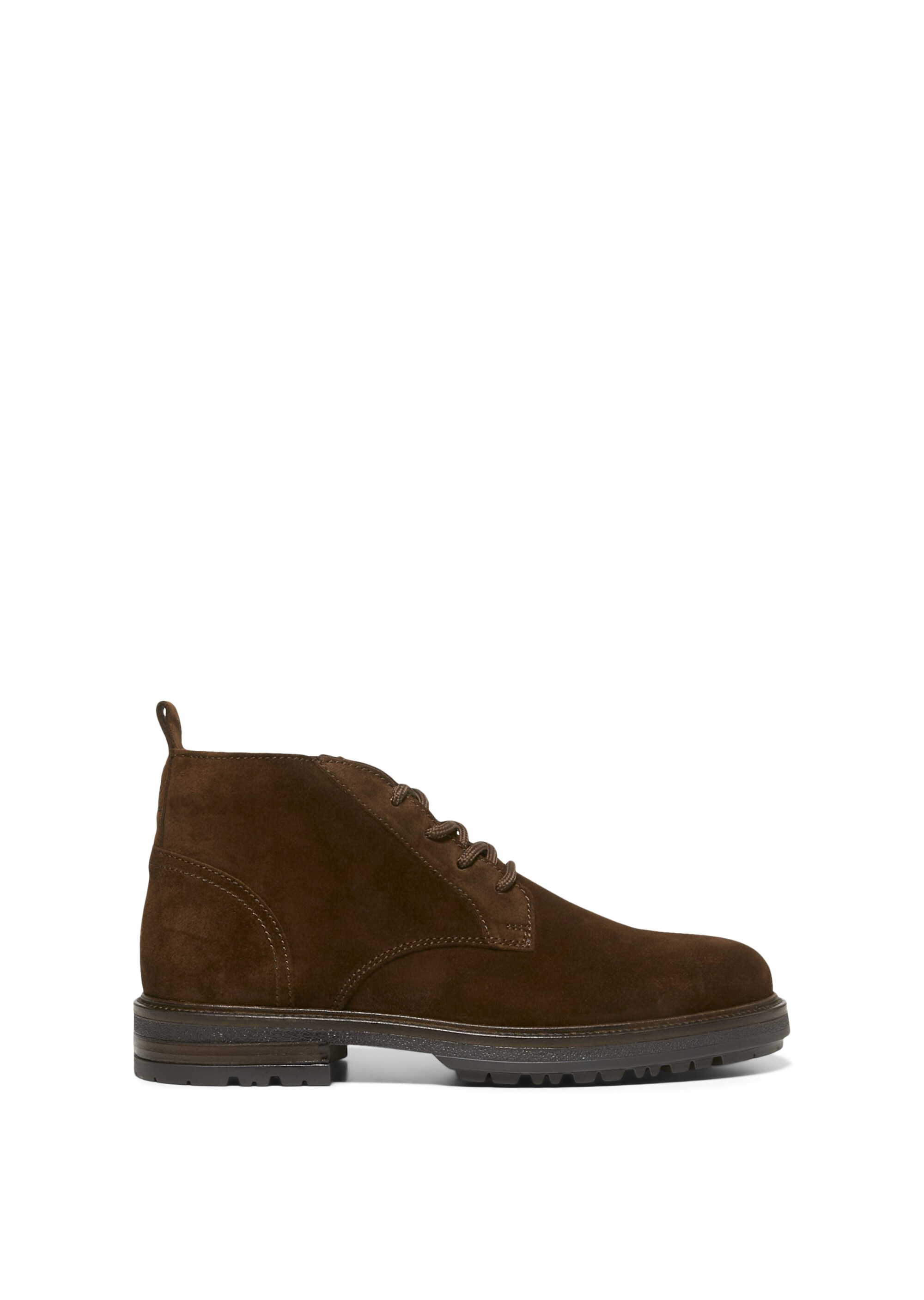 Desert-Boot aus softem Velours-Kalbleder