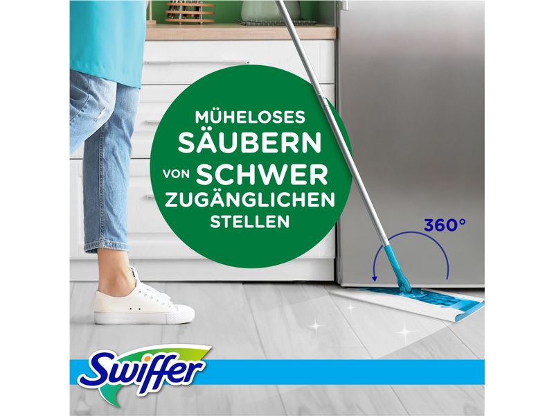 Swiffer Wischmopp Starter-Set 7-teilig, Blau Starterset