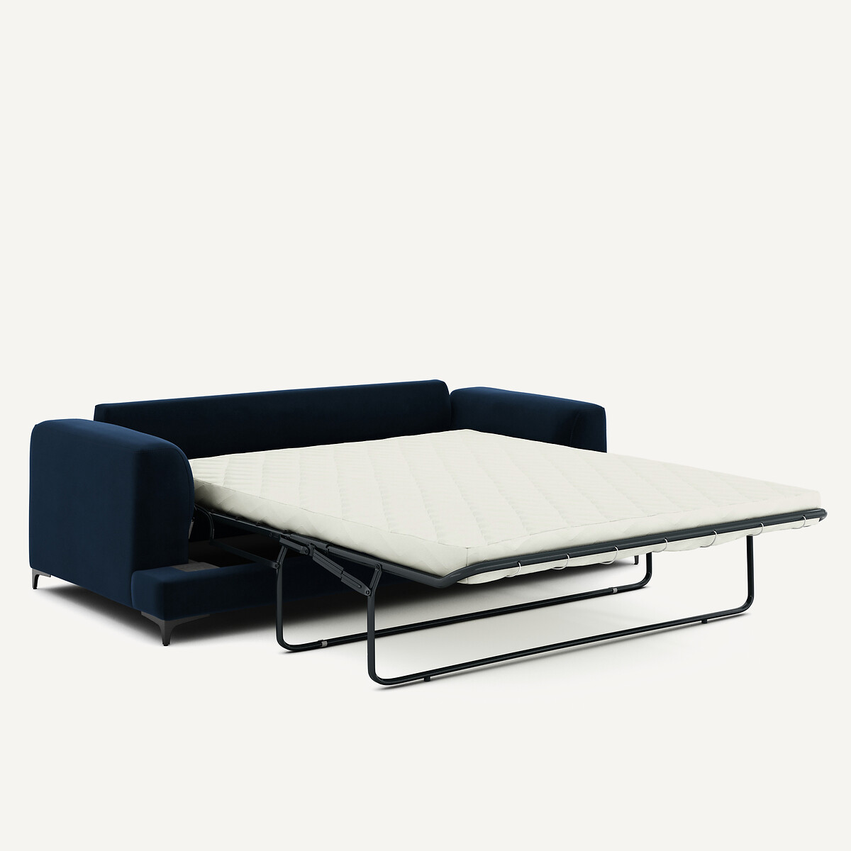AM.PM<br>Sofá-cama de 3 lugares em veludo, Marsile