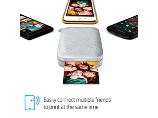 HP Sprocket Instant Mobile Printer hvid