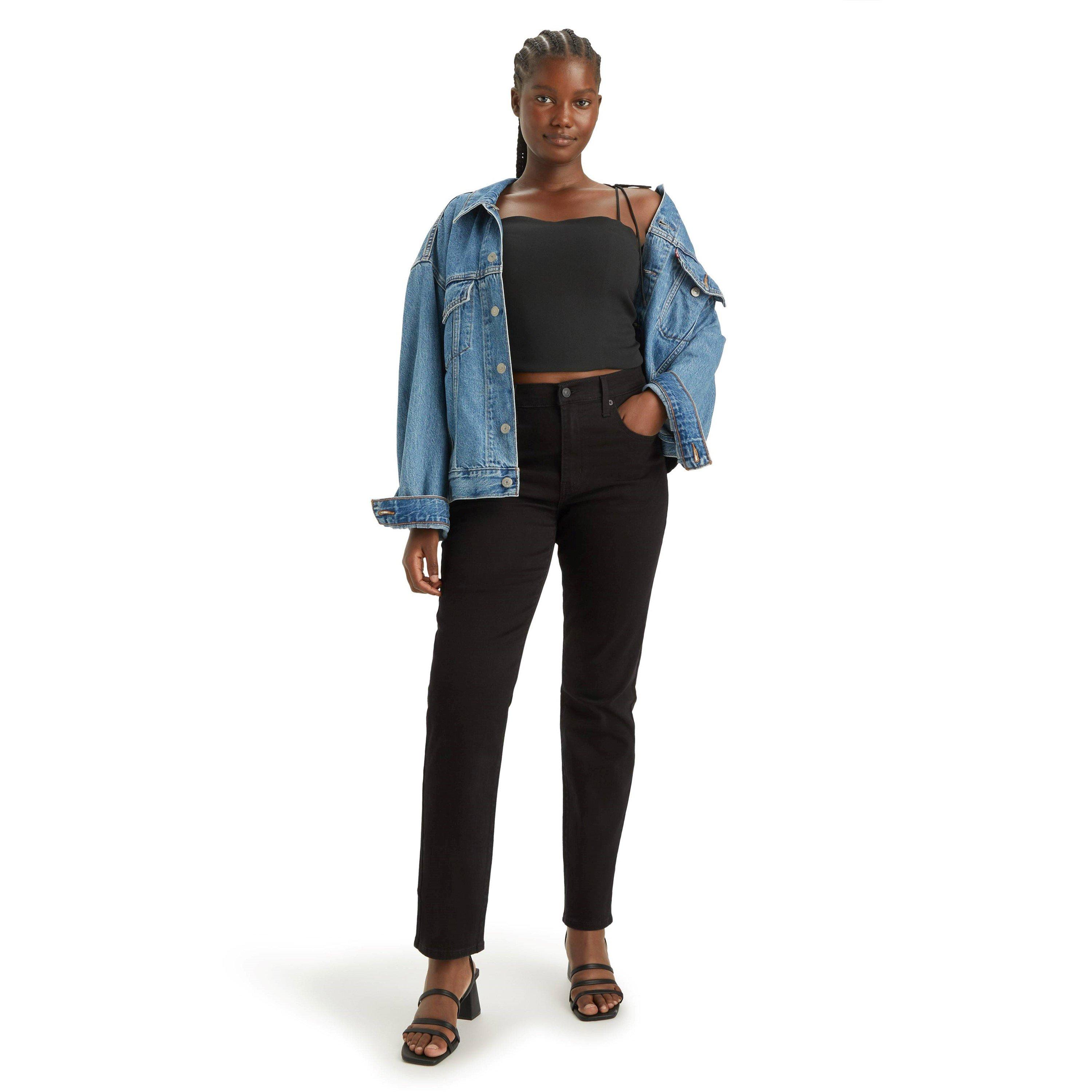 Levis 724 High Rise Straight Jeans