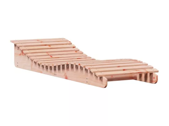 Chaise longue 205x70x31,5 cm bois massif de douglas