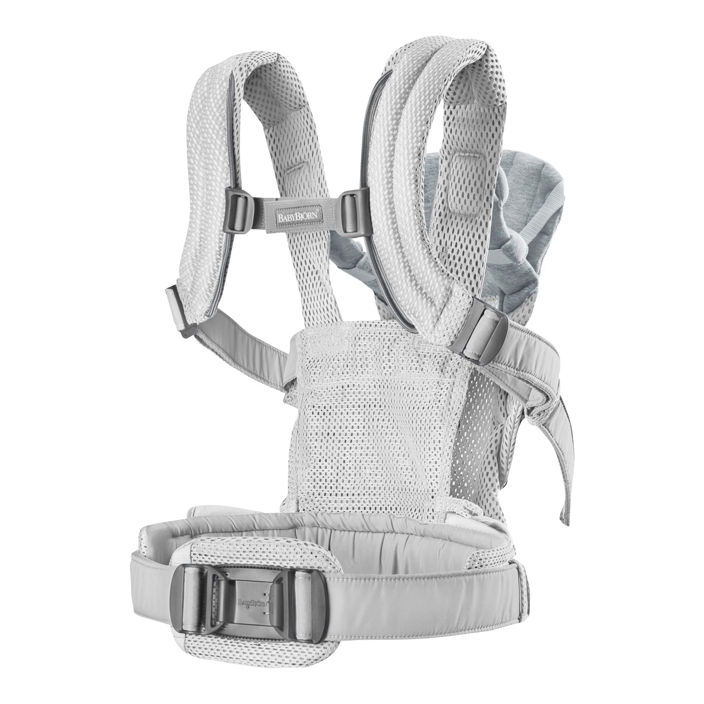 BabyBjörn Babytrage Harmony 3D Mesh silber