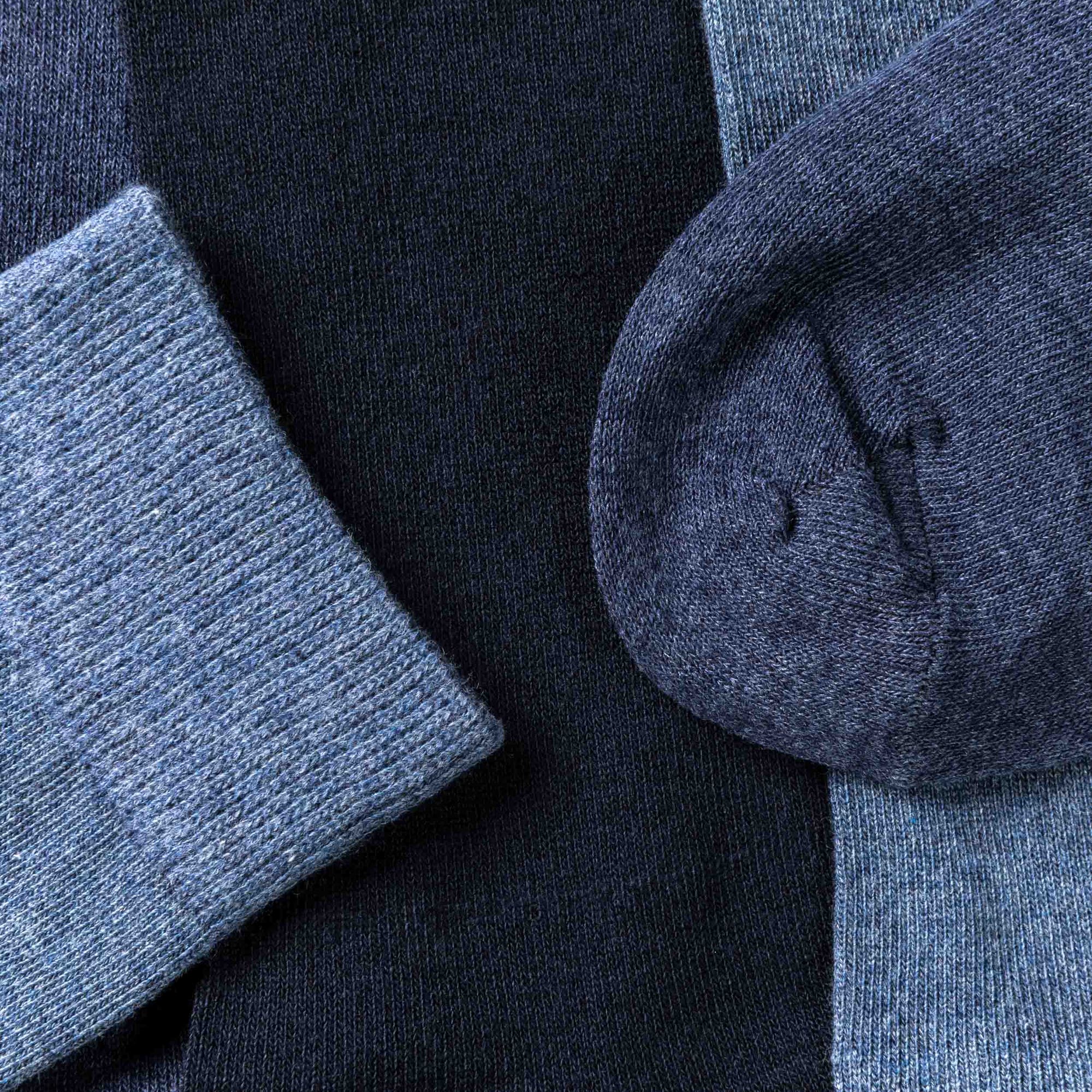 Chaussettes Homme bleu marine