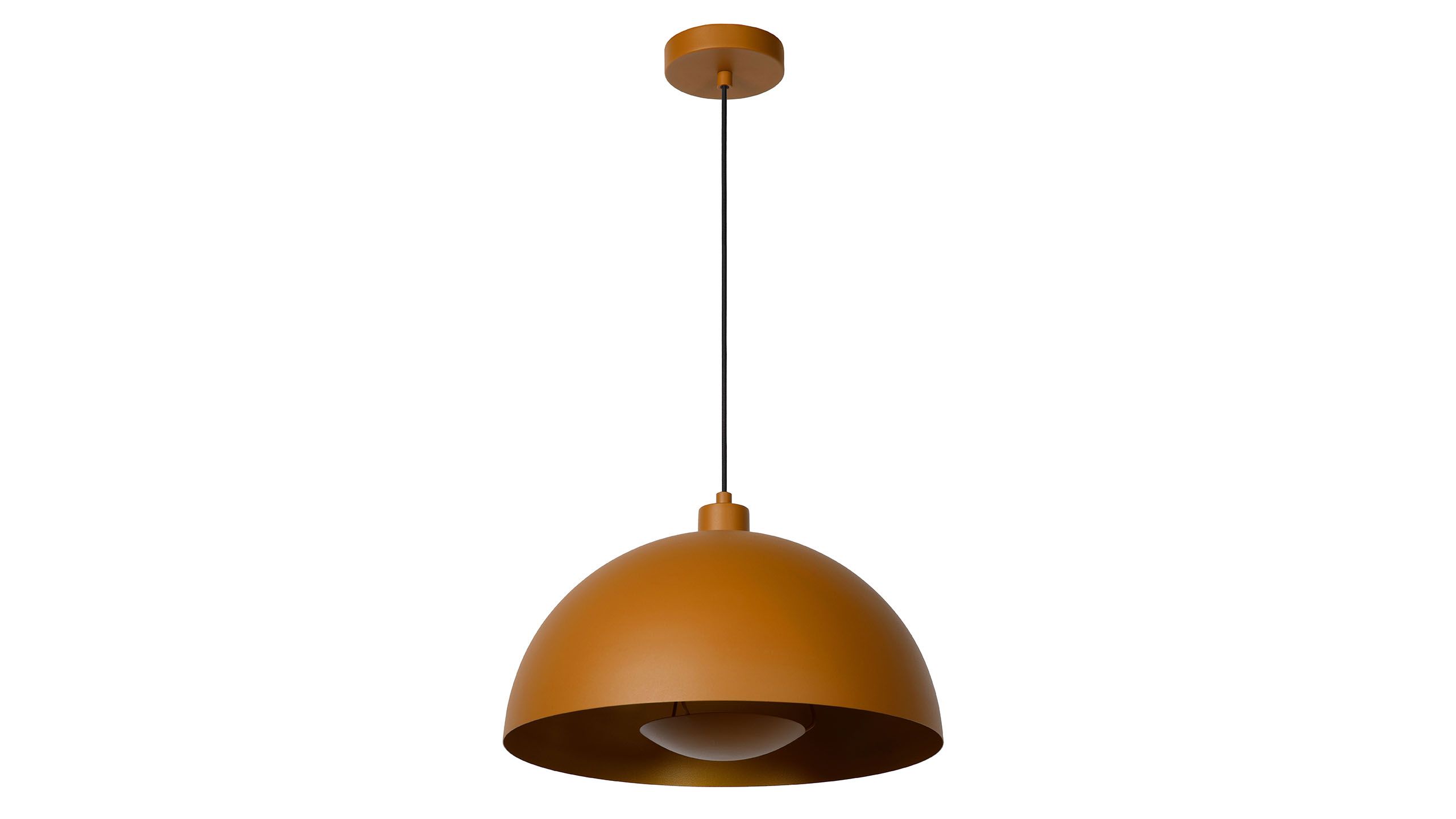 Hanglamp - okergeel Siemon B40 x D40 cm