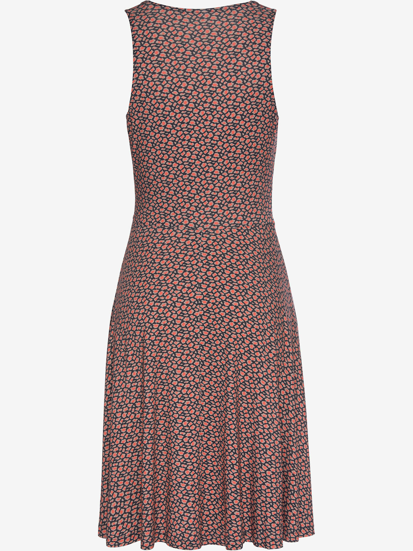 Robe en jersey col v effet cache-cœur