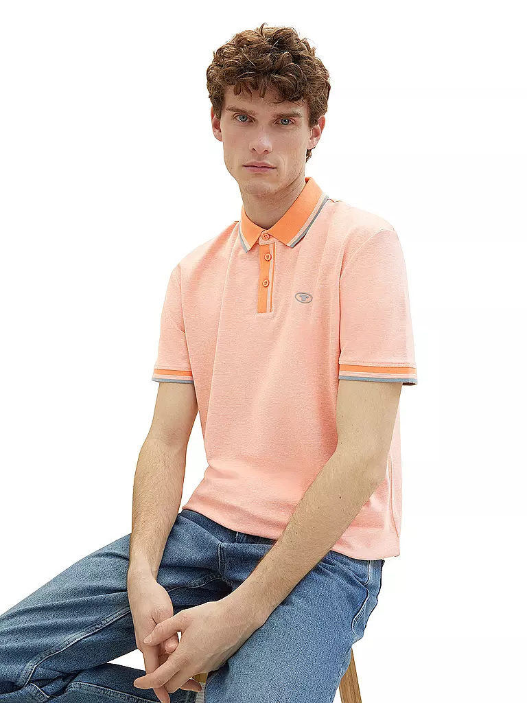 TOM TAILOR Poloshirt orange