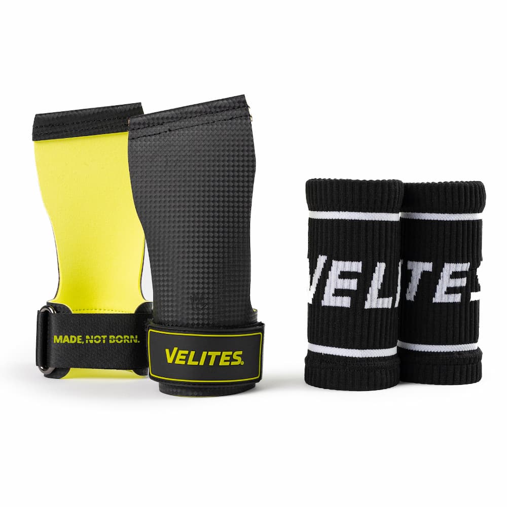 VELITES Quad Ultra Hands Grips Noir Vert Taille L