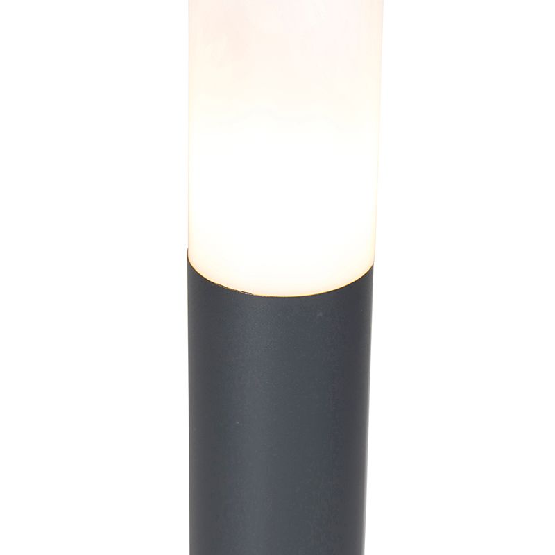 Smart buitenlamp paal antraciet 80 cm incl. Wifi P45 - Rox
