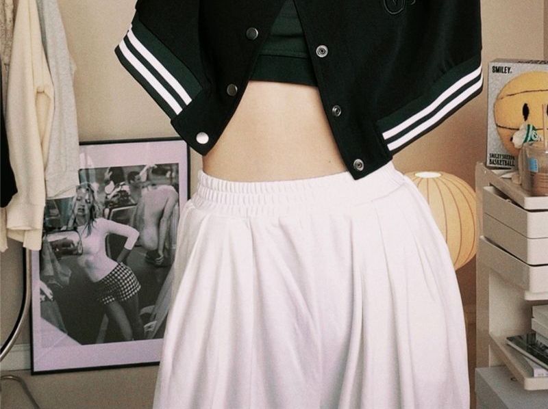 Closette - Cropped honkbaljack / joggingbroek