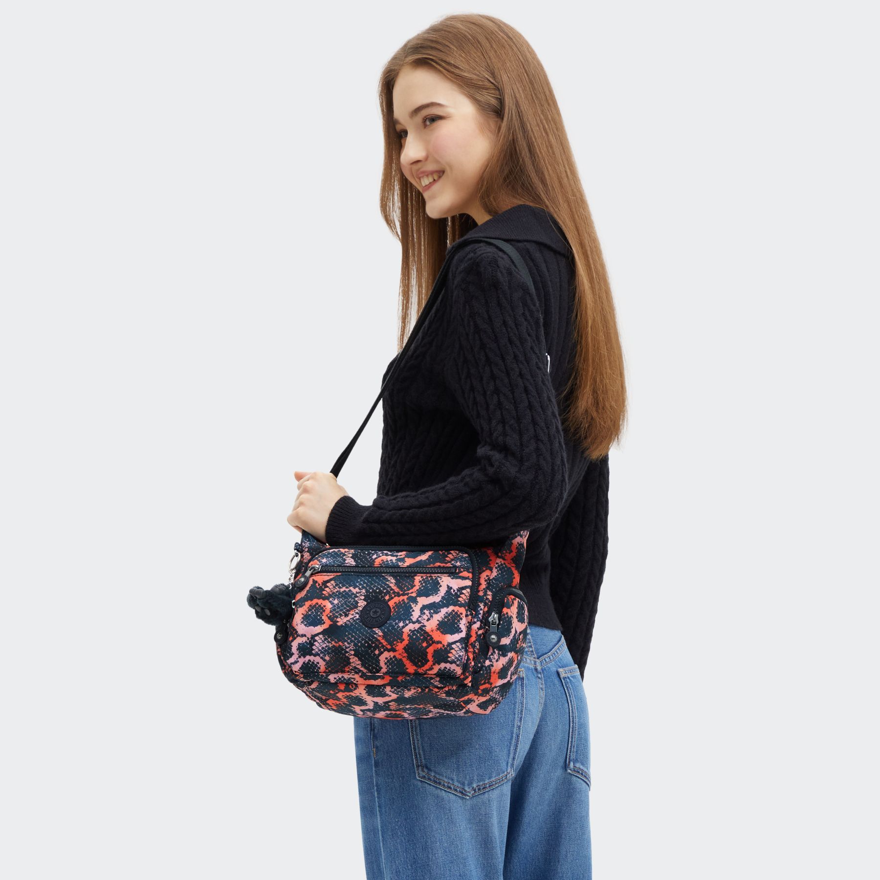 GABBIE S Petit sac bandoulière à compartiments multiples - Cobra Diva