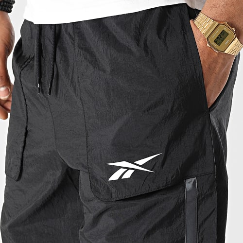 Pantalon Jogging A Bandes MYT H54328 Noir