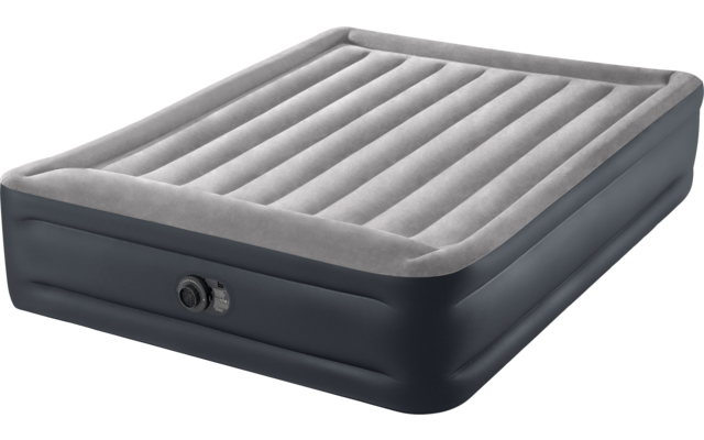 Intex Luftbett DuraBeam Deluxe PillowRestRaised mit 220 V Pumpe / Aufbewahrungstasche 152 x 203 x 42 cm