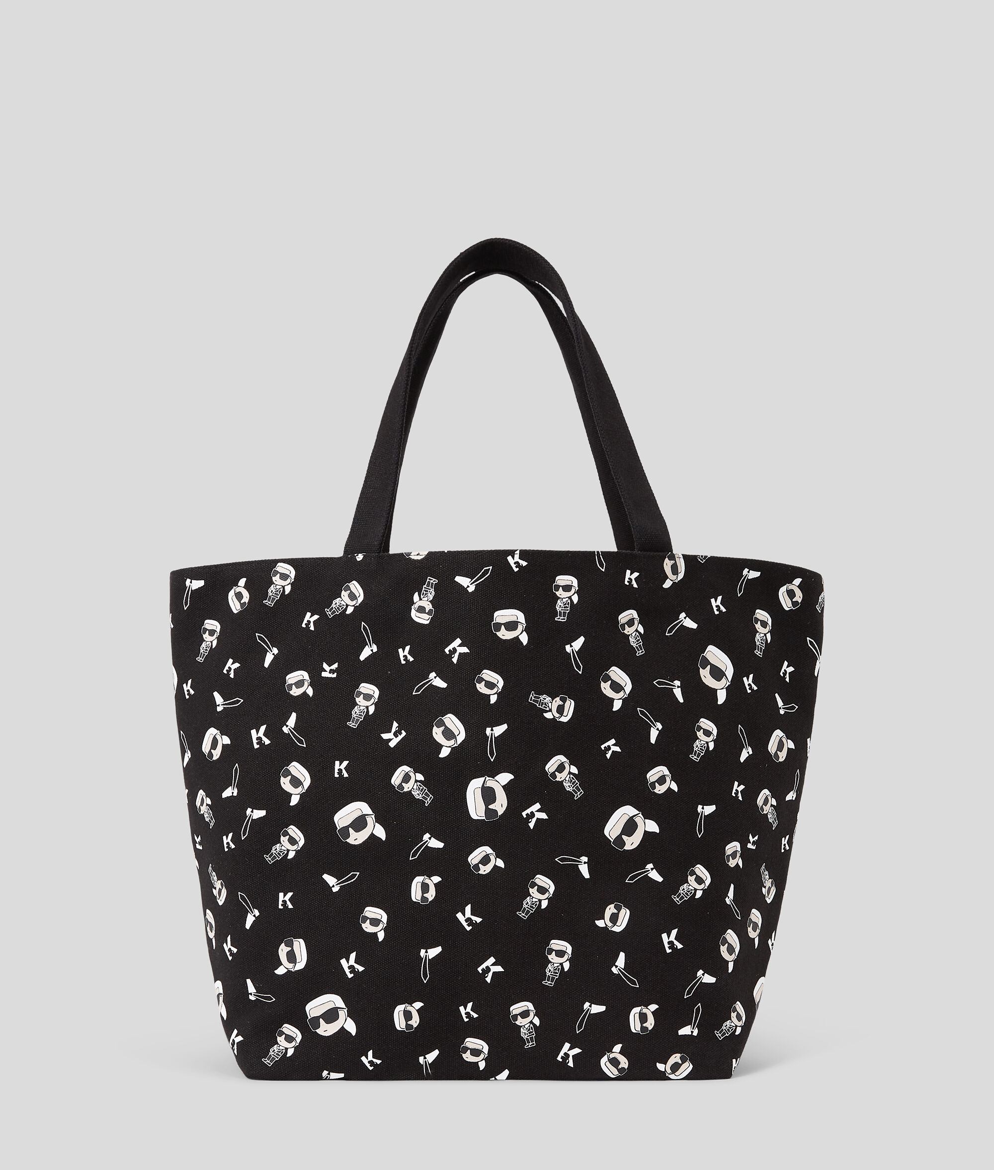 CABAS EN TOILE RÉVERSIBLE K/IKONIK