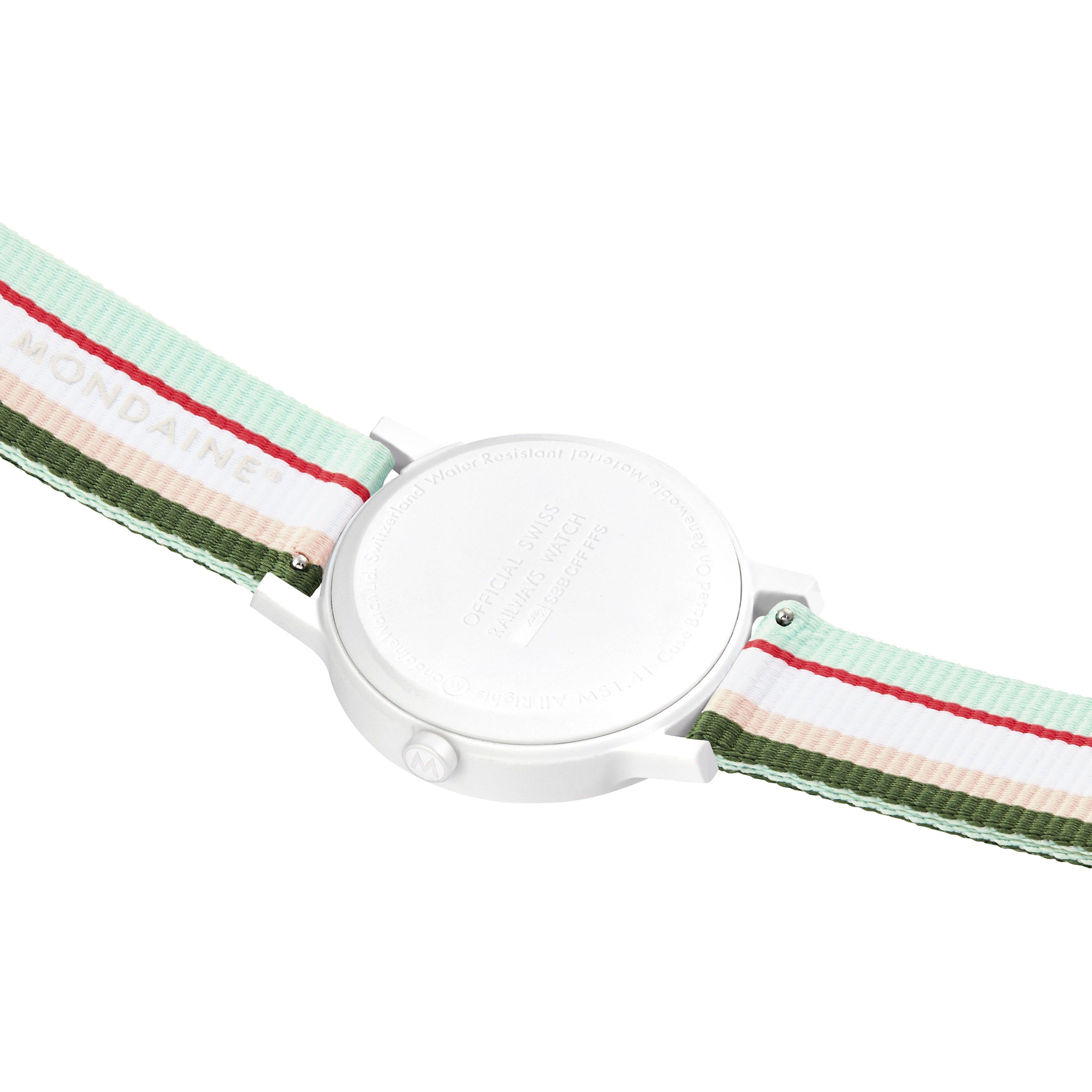 Mondaine Essence Plastic/resin Classic Analogue Quartz Watch