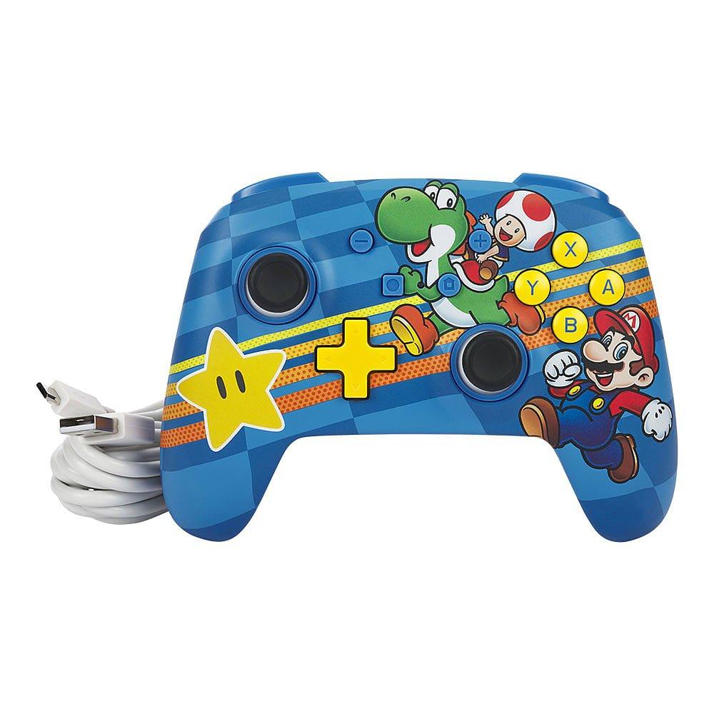 PowerA GAME Switch Wired Controller - Mushroom Kingdom Friends
