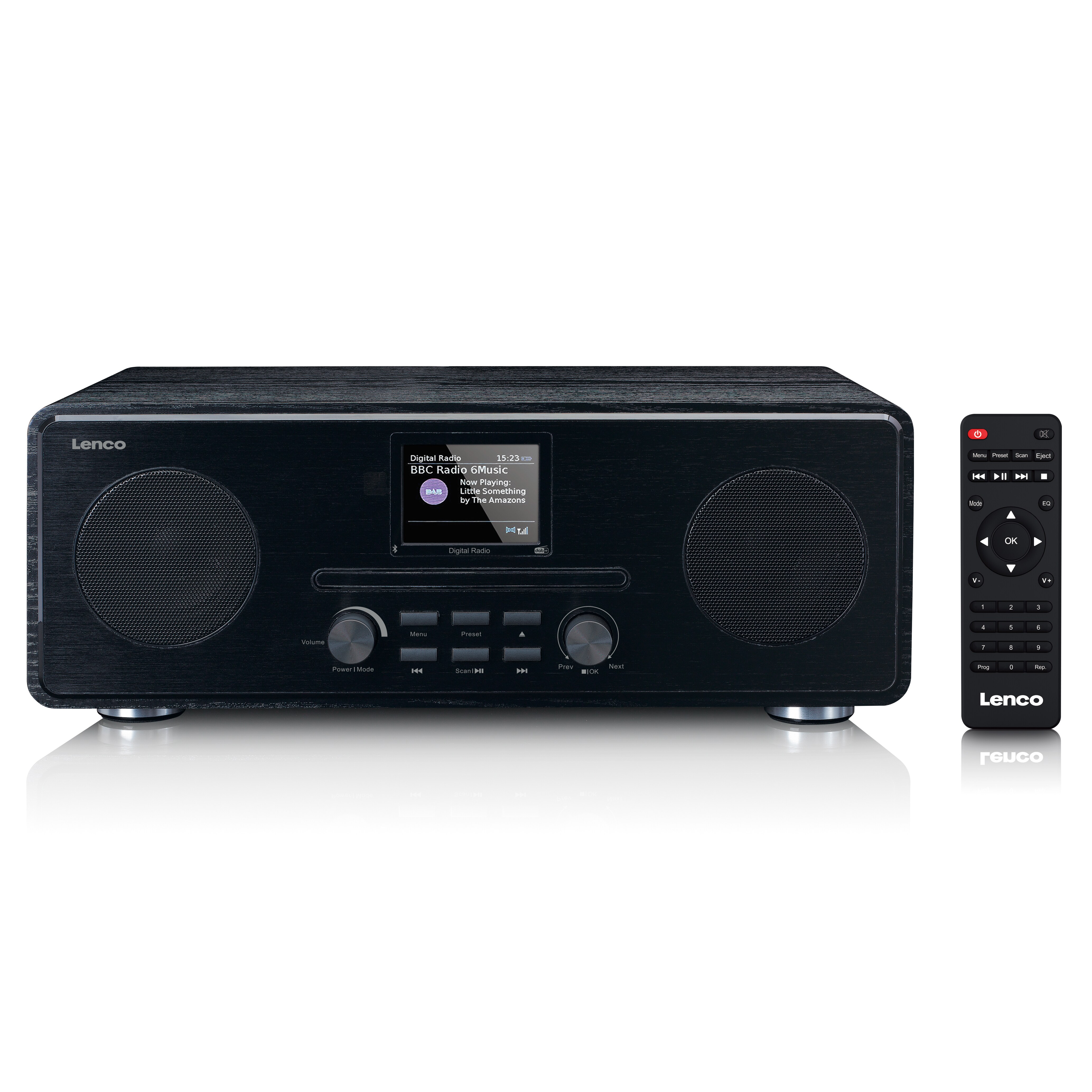 Lenco Stereo DAB+ Radio DAR-061 mit FM, CD-Player und Bluetooth