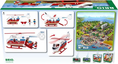 BRIO World 36022 Redningshelikopter