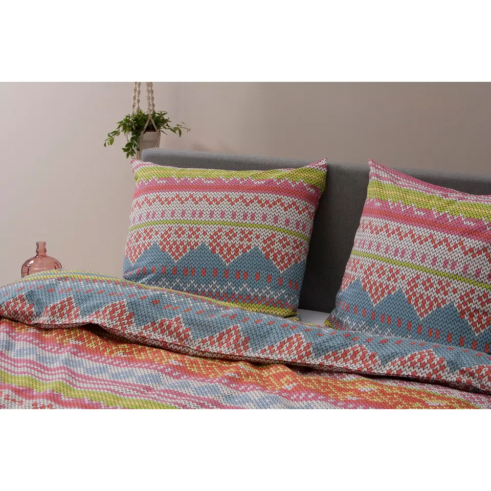 Ten Cate Katoenen Dekbedovertrek - 200x200/220 - Embroidery
