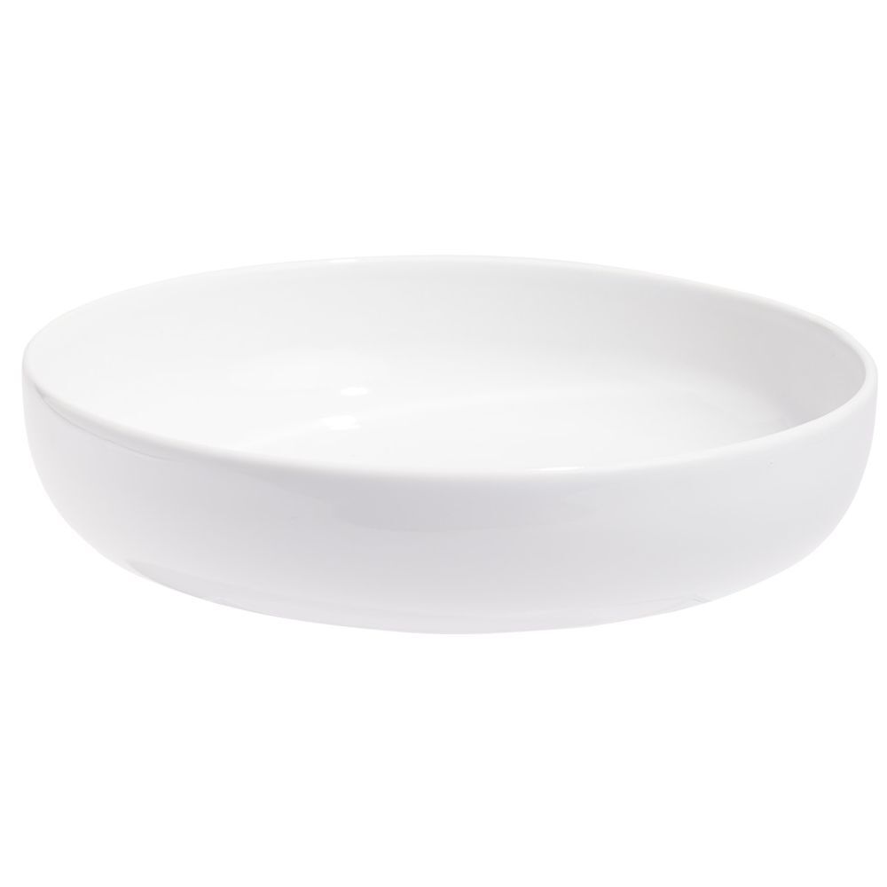 Coupelle Oslo porcelaine blanc brillant uni