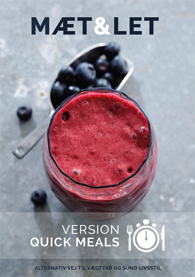 Mæt & Let Version Quick Meals - Lene Hansson - Bog
