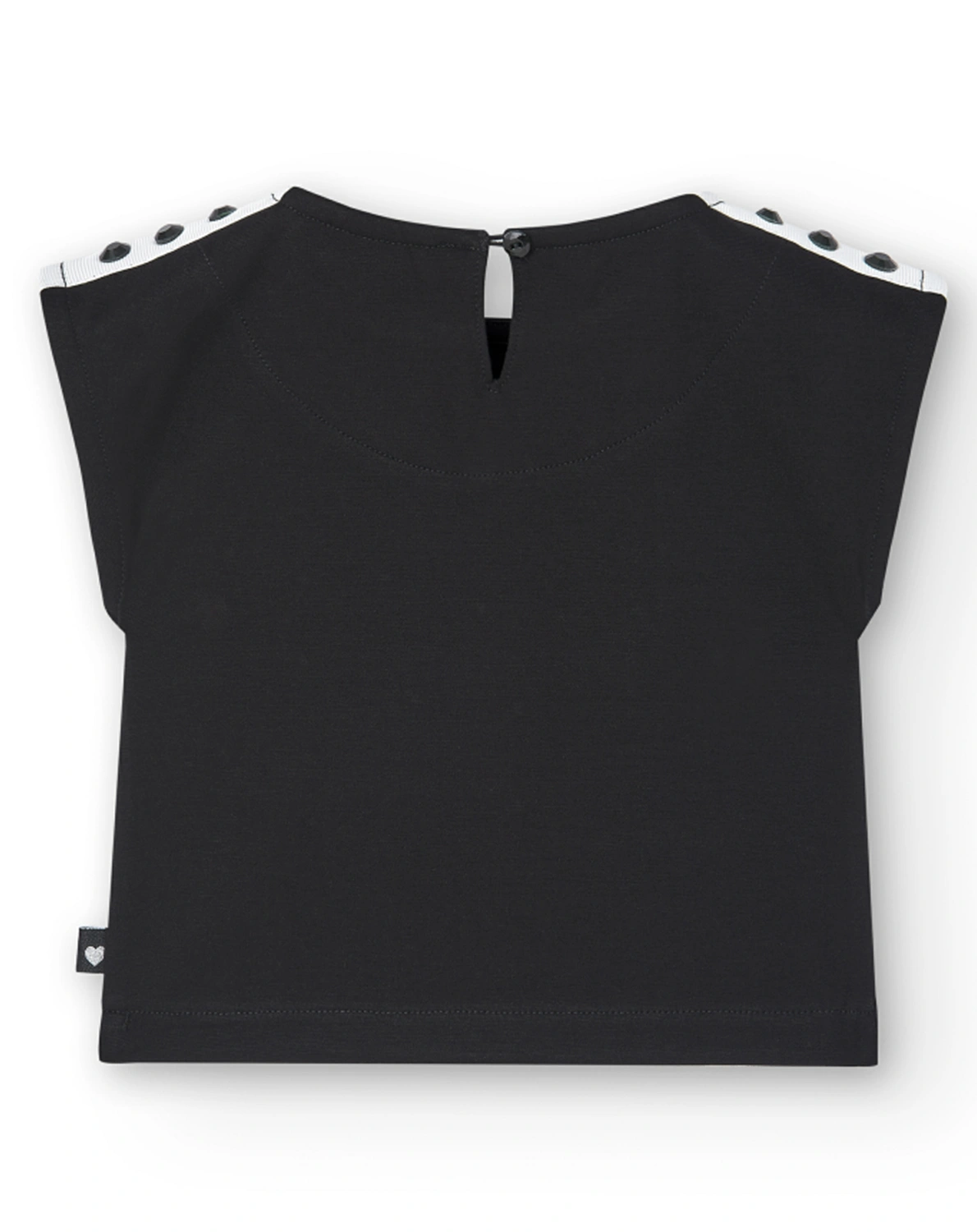 Tanktop PUNTO DI ROMA in schwarz