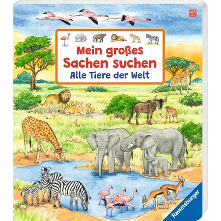 Ravensburger Mein großes Sachen suchen: Alle Tiere der Welt
