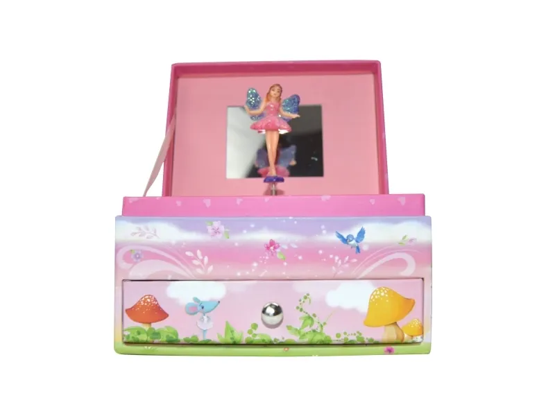 POCKET MONEY Music Jewelry Box Fairy