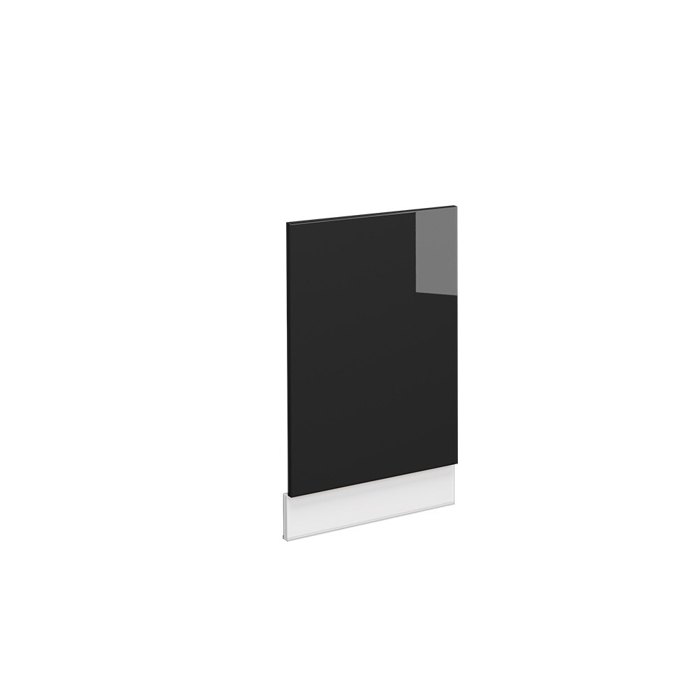 Vicco Geschirrspülerblende Geschirrspülfront Küchenmöbel Fame-Line Weiß Schwarz 45 cm modern Hochglanz