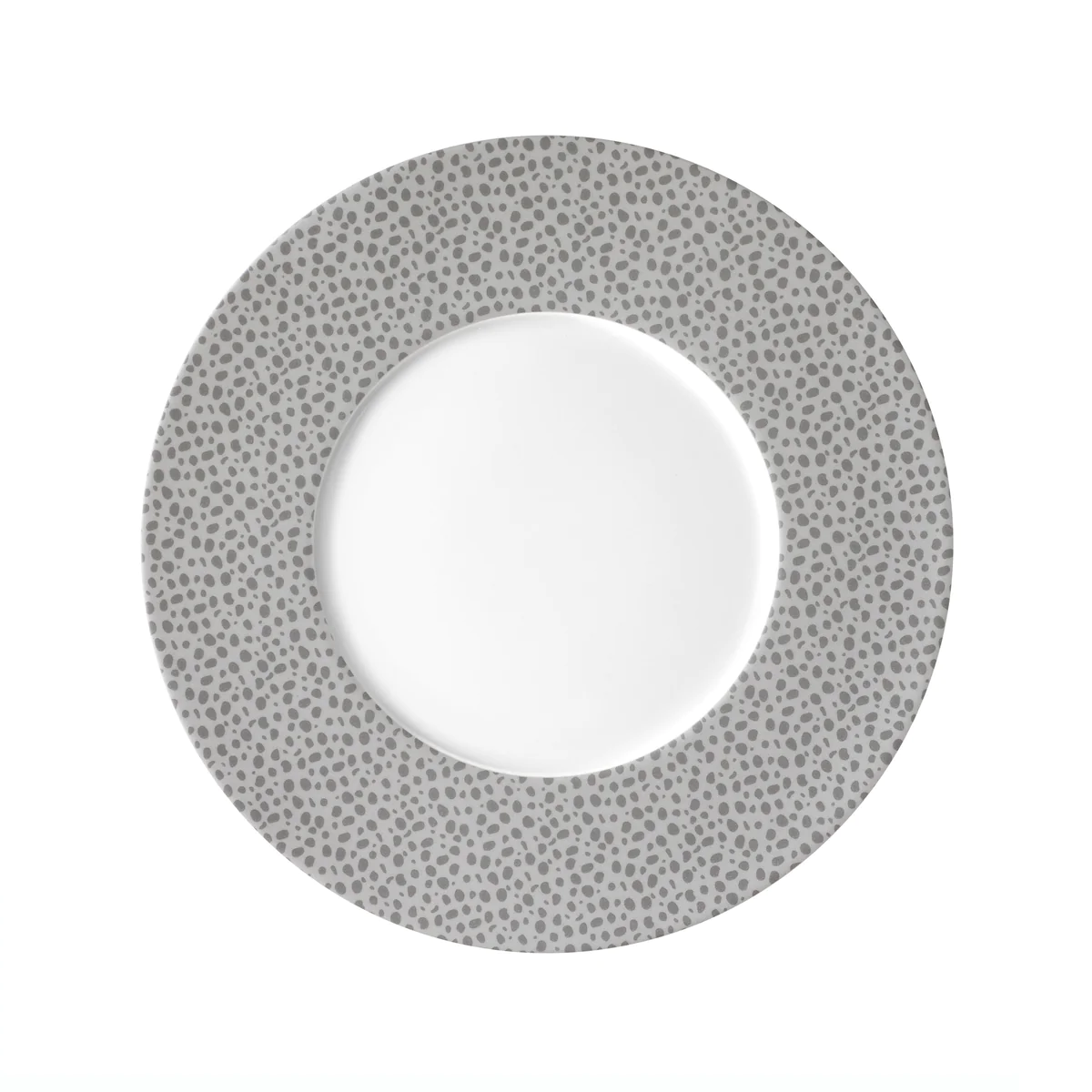Baghera Platine - Assiette plate 27cm (lot de 6) Médard de Noblat