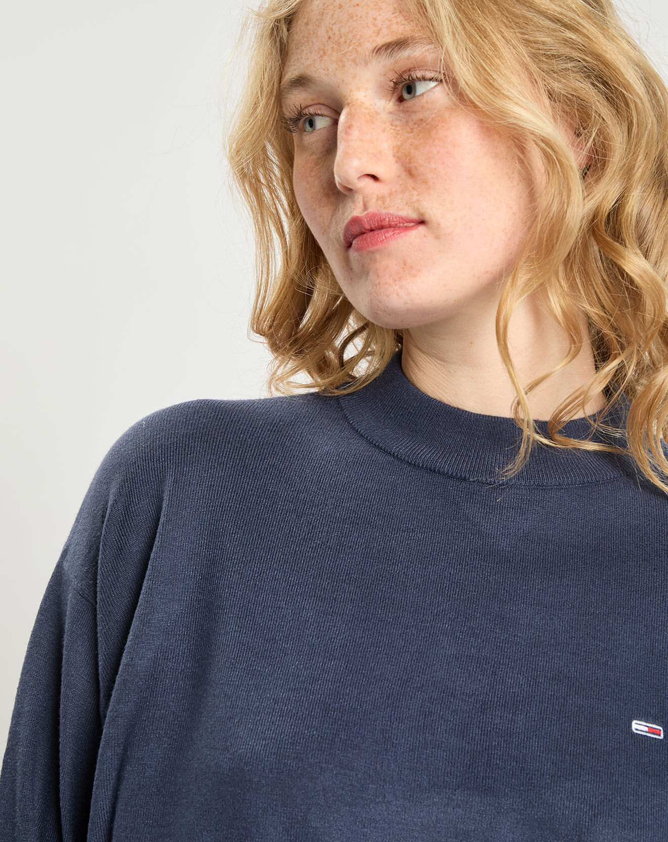 Tommy Jeans Pull Essential bleu marine