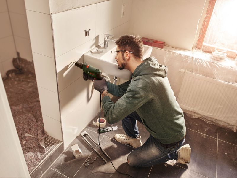 Bosch - Easyimpact 600 - Boorhamer - Zwart - 600W