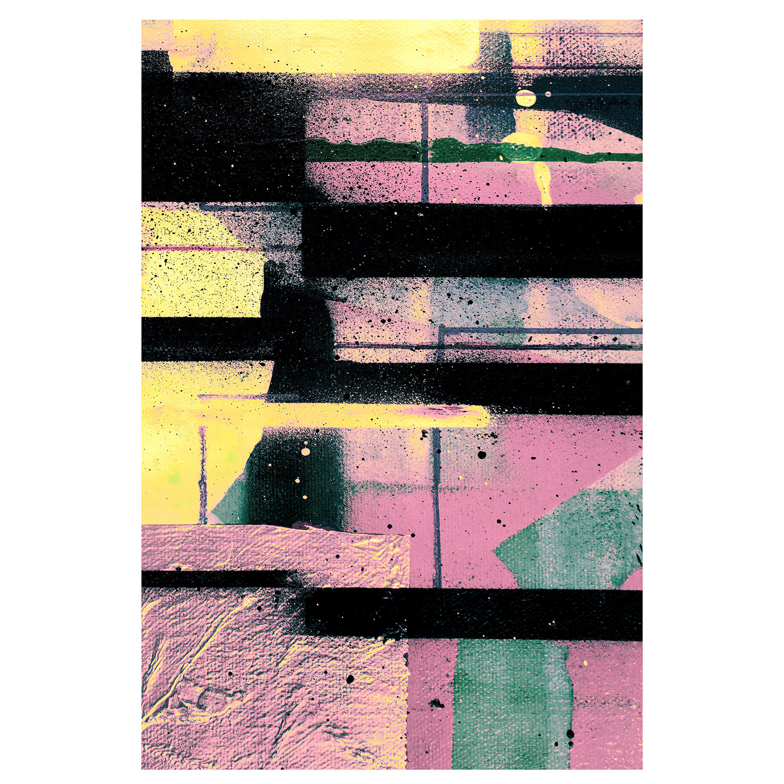 Wandbild COLORFUL FORTE - bunt - 50x70 cm
