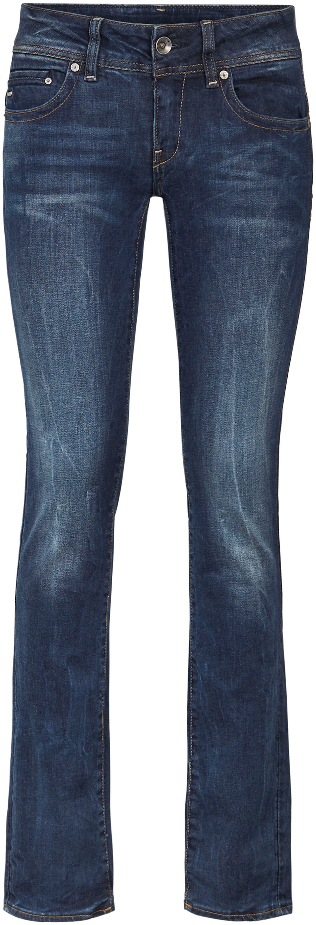 G-STAR Straight-Jeans »Midge« 5-Pocket-Design mit markanten Steppnähten