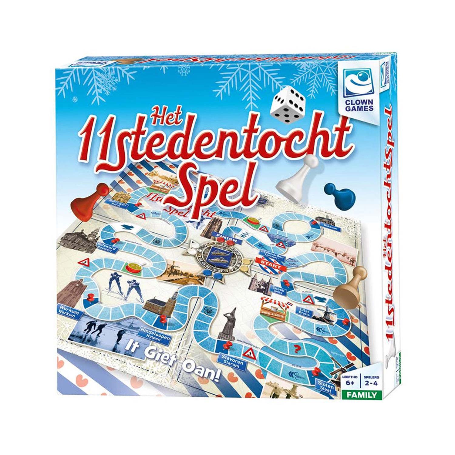 Clown Het Elfstedentochtspel