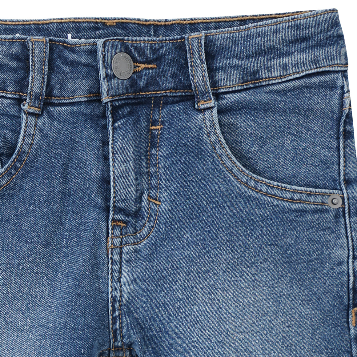 Jungen Shorts aus Denim dunkelblau