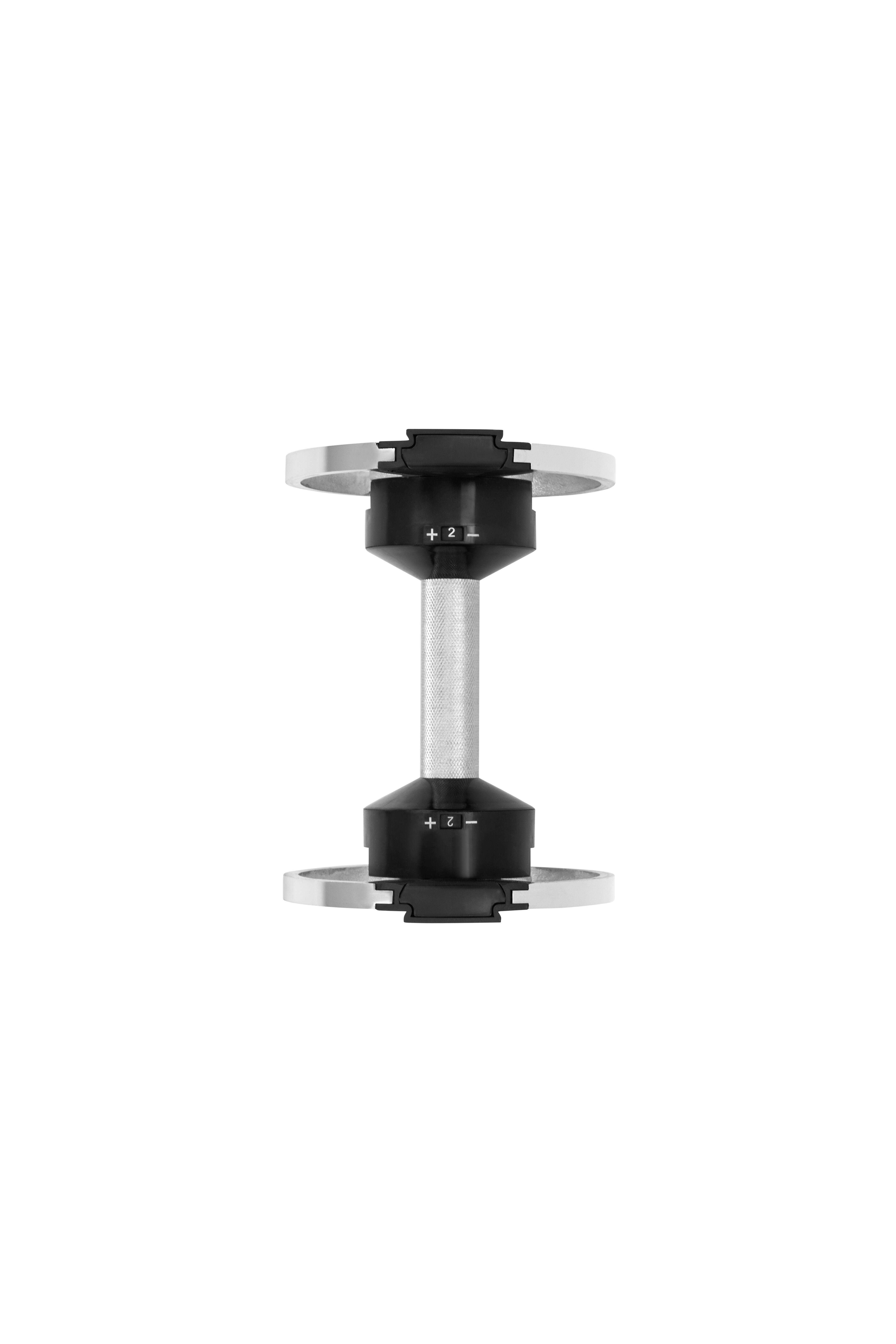 Miweba Sports verstellbare Kurzhantel VH100, Stahl, 4-24 kg, funktionales Verschluss-System, Gestell