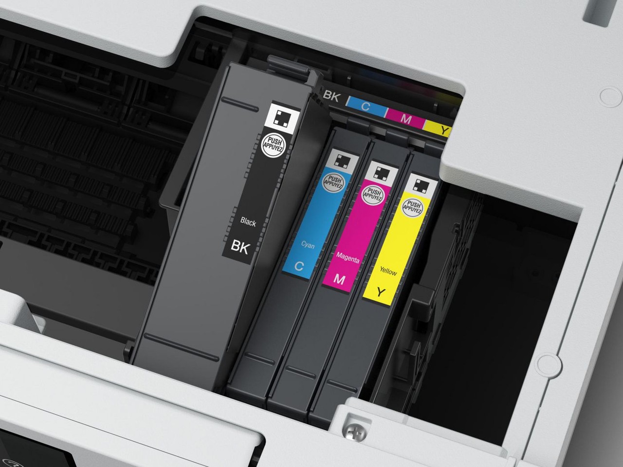 Epson - WorkForce Pro WF-C4810DTWF - Multifunktionsprinter - Farve
