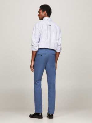 Calças chino Bleecker Slim Fit com textura